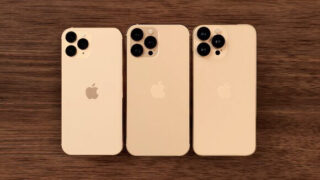iPhone11、12、13(仮) 各ProMaxモデルを比較したレンダリング画像が